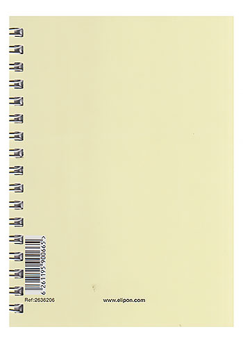 دفتر یادداشت 80 برگ جیبی سیمی فانتزی الیپون 2636206