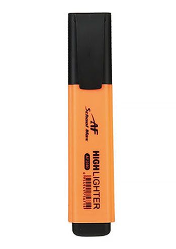 هایلایتر اسکول مکس نارنجی مدل AF2040 ماژیک علامتگذاری