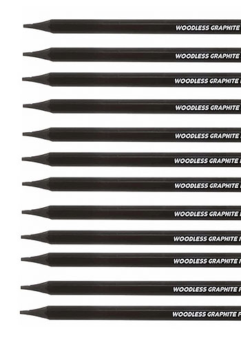 مداد مشکی البرز HB بسته 12 عددی چوبی ذغالی