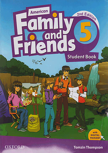 فامیلی اند فرندز 5 American Family and Friends 2nd 5 SB+WB+CD+DVD