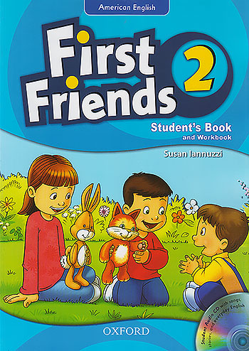 امریکن فرست فرندز 2 American First Friends 2 In One Volume SB+WB+CD