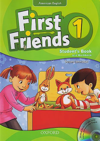 امریکن فرست فرندز 1 American First Friends 1 In One Volume SB+WB+CD 