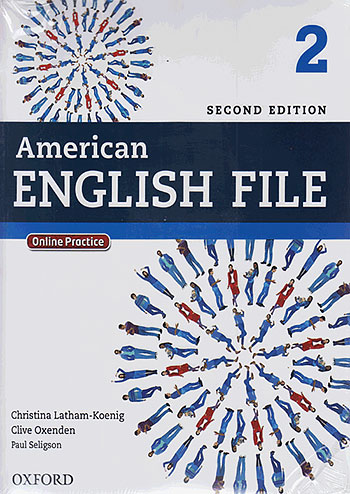 امریکن اینگلیش فایل 2 American English File 2nd 2 SB+WB+2CD+DVD