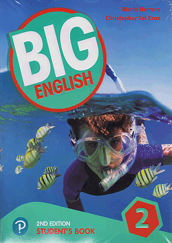 بیگ اینگلیش 2 Big English 2nd 2 SB+WB+CD+DVD Gloss Paper