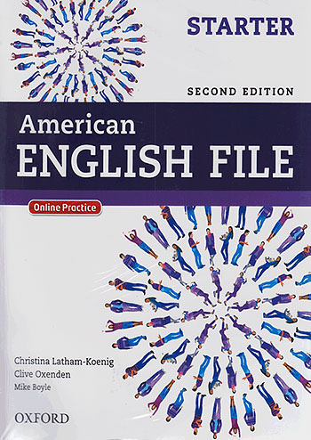 امریکن اینگلیش فایل استارتر American English File 2nd Starter SB+WB+2CD+DVD