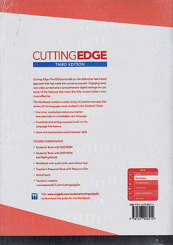 جنگل کاتینگ اج المنتری Cutting Edge 3rd Elementary SB+WB+CD+DVD