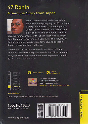 جنگل Oxford Bookworms 1 47Ronin-A Samurai Story From Japan+CD