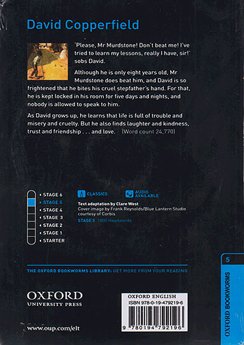 جنگل Oxford Bookworms 5 David Copperfield + CD